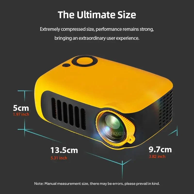 MINI Projector Home Cinema Theater Portable 3D LED - Musttbuy