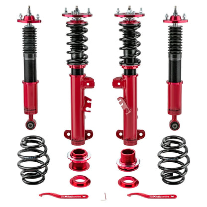 24 Levels Adjustable Damper Coilover For BMW E36 318i 320i 323i 325i 328i 93-99 Coilover Lowering Suspension Struts Kit