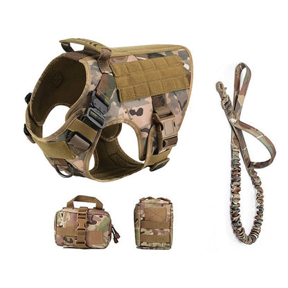 Military Tactical Dog Harness-22