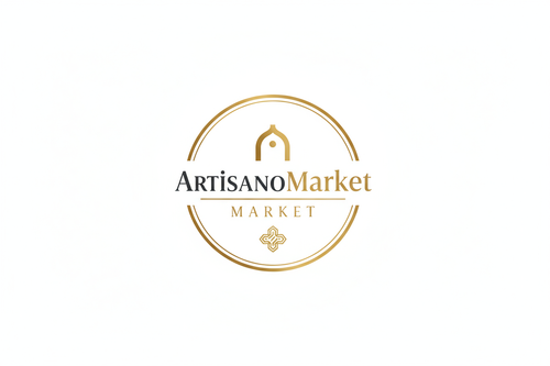 professional logo brand that says ArtisanoMarket 